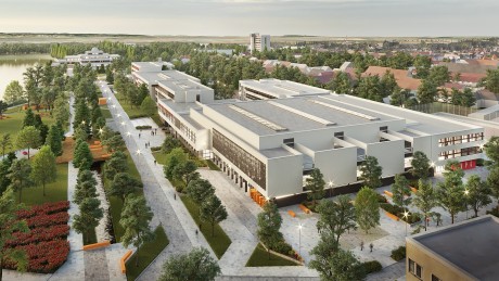 Maketten a tervek - ilyen lesz az új középiskolai kampusz